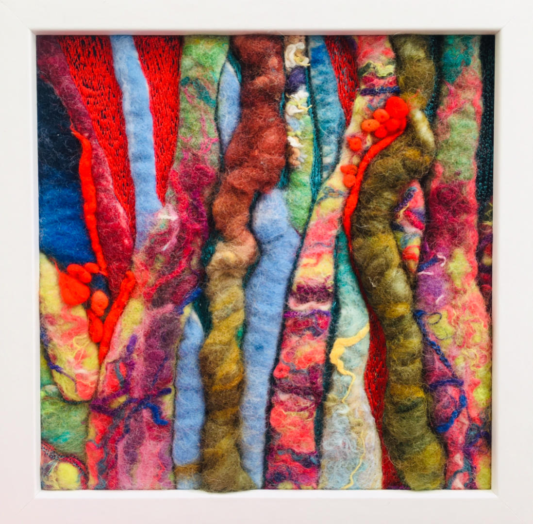 Felted Art – ‘Light & Shade’ & ‘Texture of the Trees’