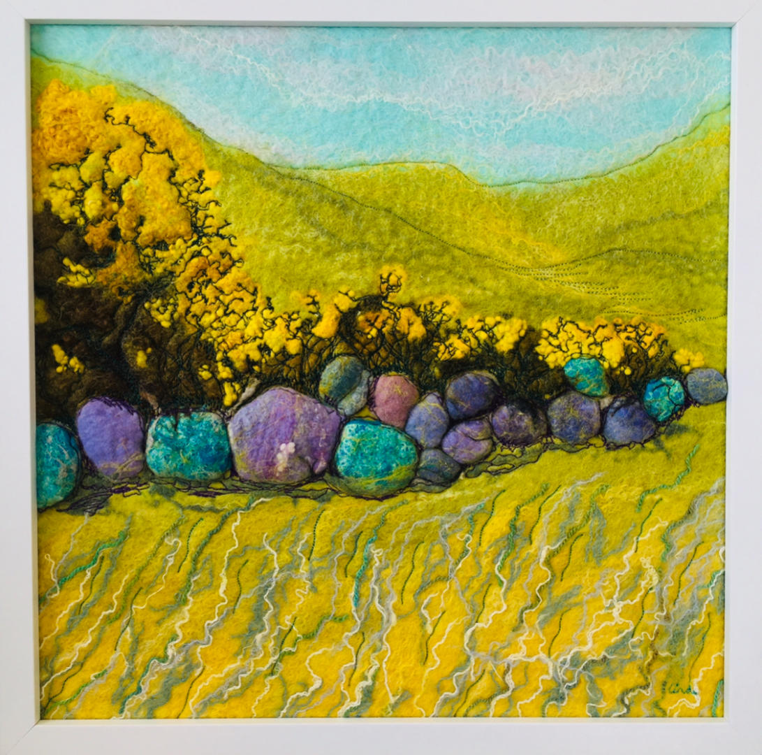 Felted Art – ‘THE BREEZ’