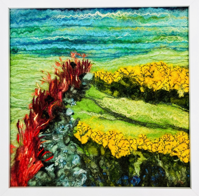 Felted Art – The Hedgerow & Gorse’